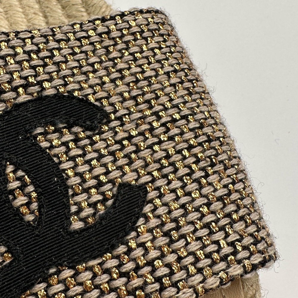 Chanel Espadrille Slides - Picture 3 of 15